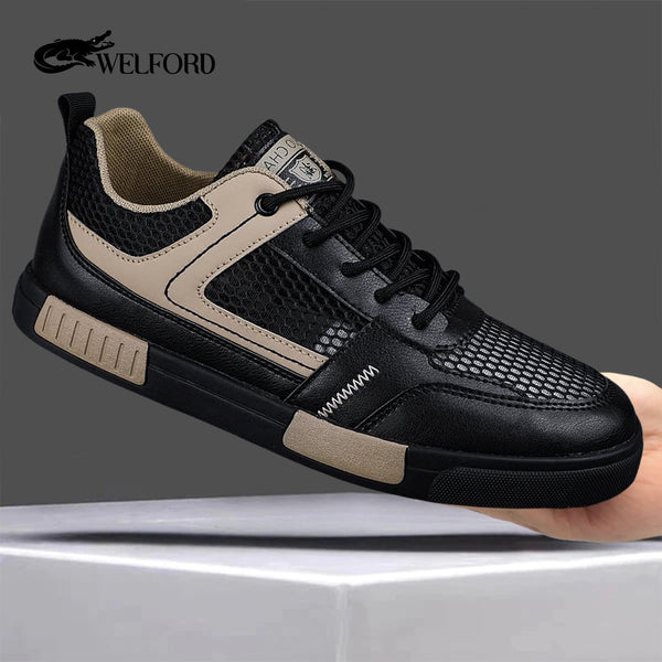 Italy fashionable mesh hollow casual shoes